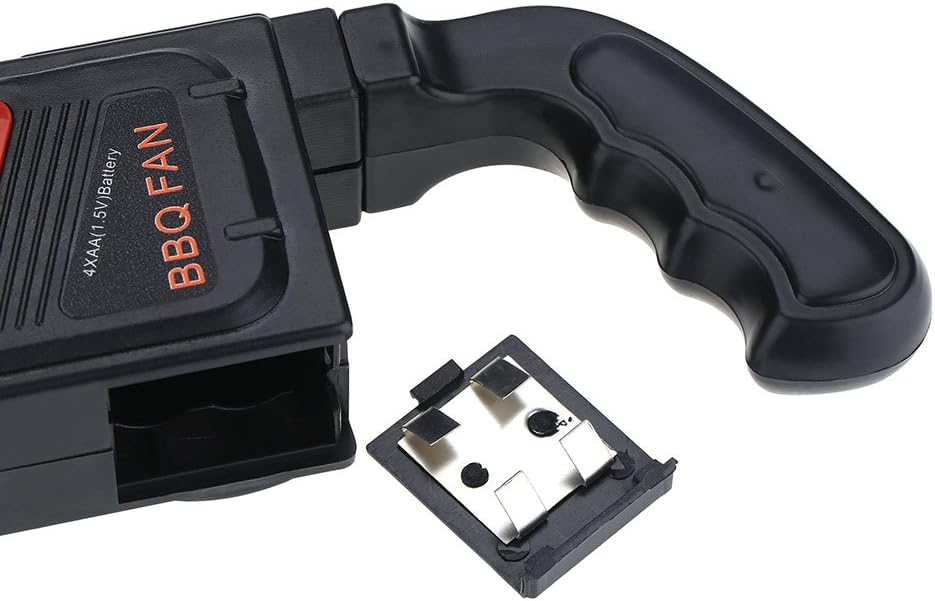 Bewinner Elektrisches BBQ Gebläse für Outdoor-Barbecue, Tragbares Handgehaltenes Grillzubehör mit Ko