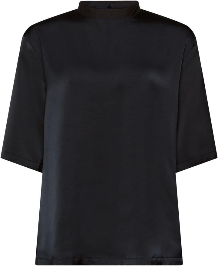 ESPRIT Damen Bluse XS 001/Black, XS 001/Black