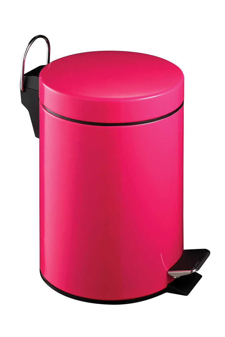 Premier Housewares Treteimer, 3 l, knallpink Hot Pink Treteimer, Hot Pink Treteimer