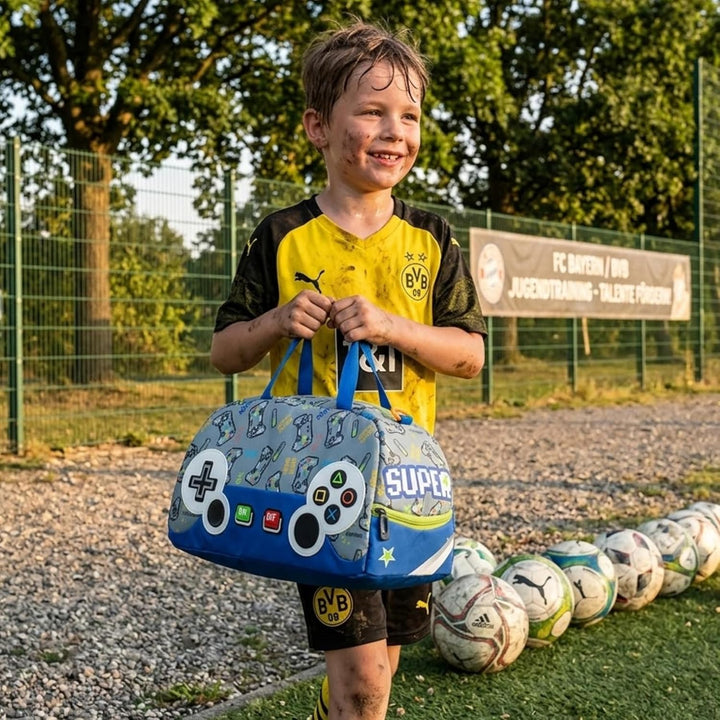 Sporttasche Kinder Schwimmtasche Mädchen Süsse Katze Badetasche Wasserdicht Weekender Reisetasche Üb
