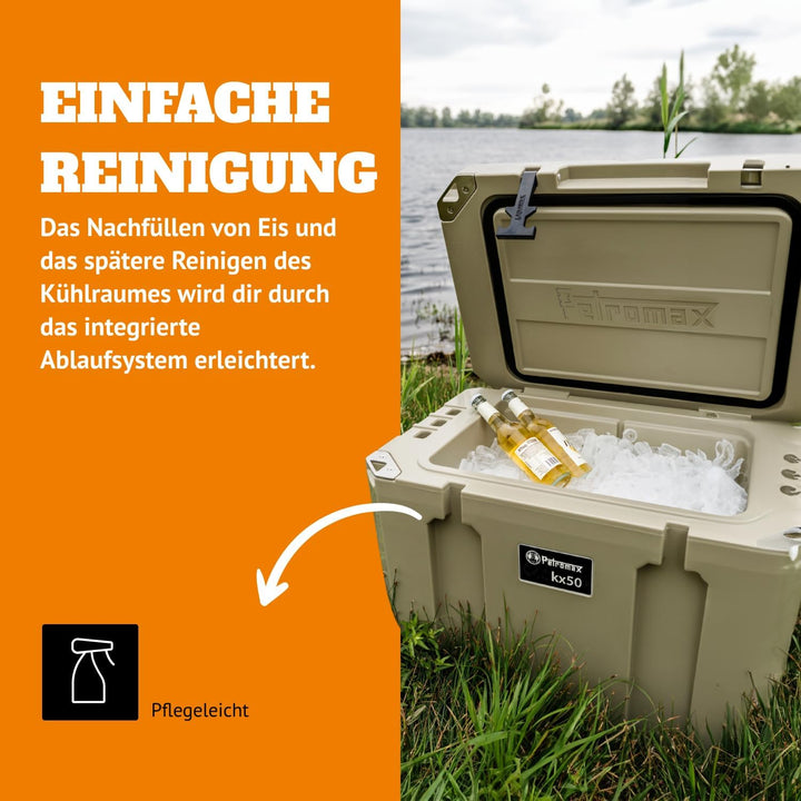 Petromax Kühlbox, Passive Kühlung, Eiskühldauer bis zu 12 Tage, in verschiedenen Grössen & Farben 25