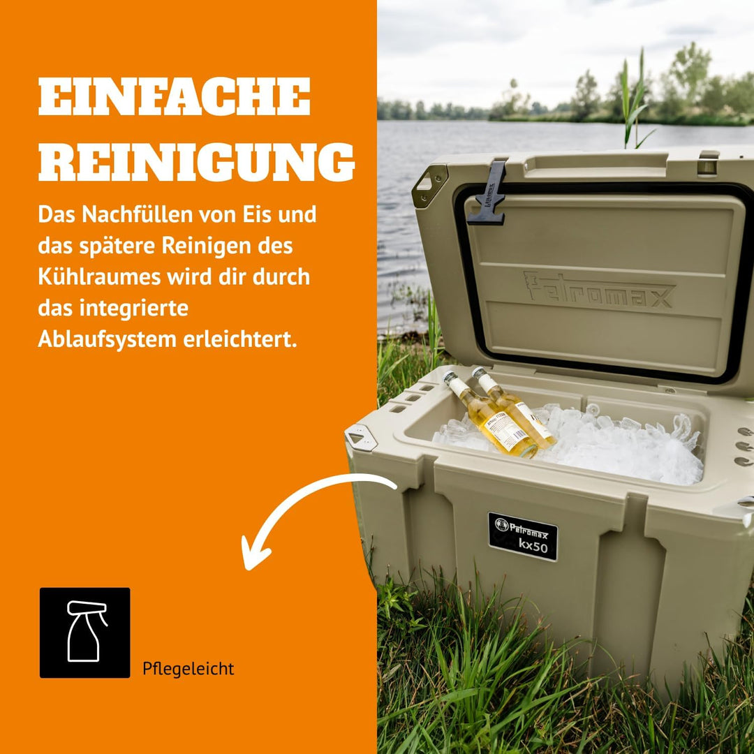 Petromax Kühlbox, Passive Kühlung, Eiskühldauer bis zu 12 Tage, in verschiedenen Grössen &amp; Farben 50