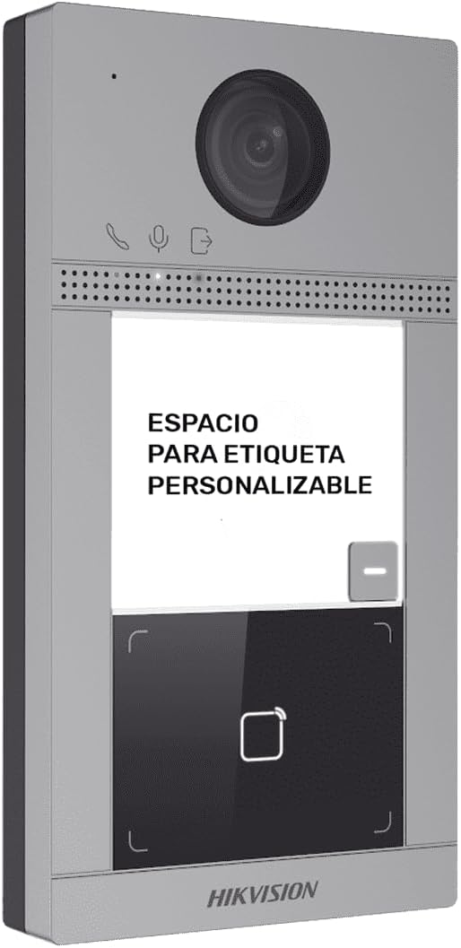 Hikvision DS-KV8113-WME1(C) Einfamilien-WLAN/IP-Aussenstation aus Metall für den eigenständigen Betr