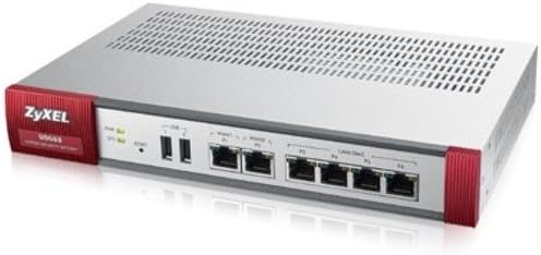 Zyxel ZyWALL 1,0 Gbit/s UTM-Firewall, empfohlen für bis zu 75 Benutzer (IPsec, SSL) - inkl. 1 Jahr g