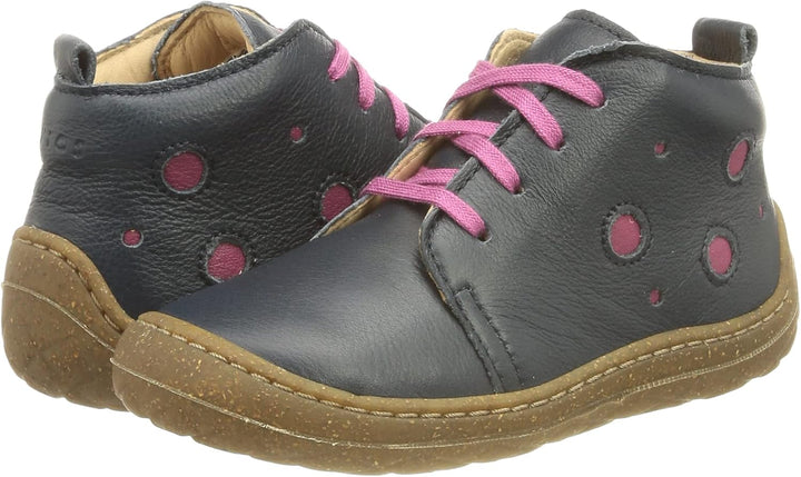 Superfit Baby-Mädchen Saturnus Lauflernschuhe, Blau Rot 8040
