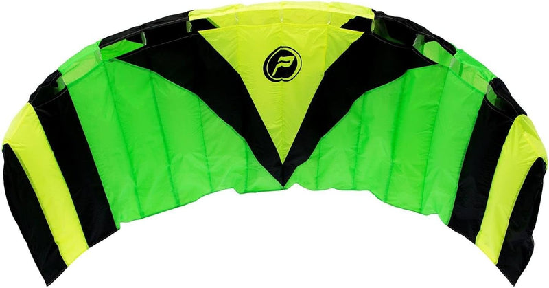 Wolkenstürmer® Paraflex Sport 2-Leiner Lenkmatte 2.3 grün - „Ready to Fly“ Lenkmatte inkl. Lenkbar -