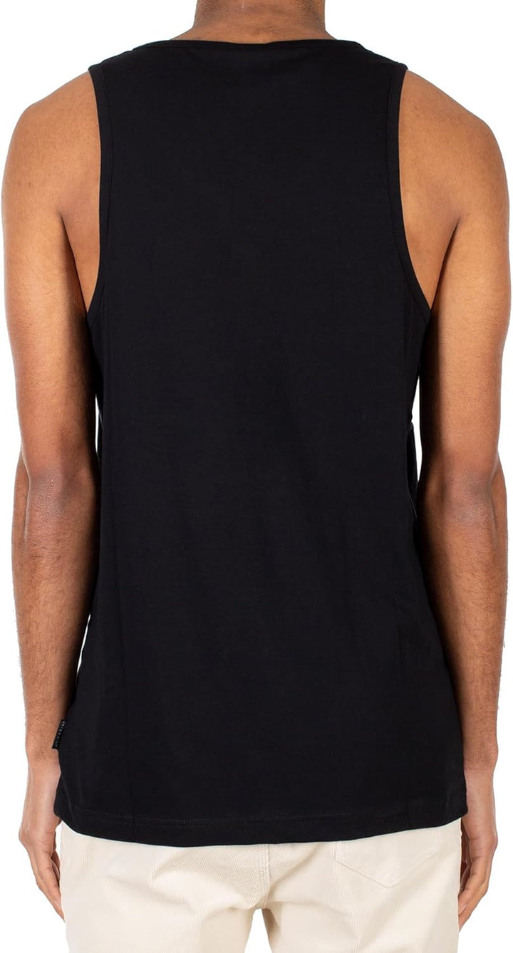 IRIEDAILY Herren Tank Top MINI Flag Bio-Baumwolle Regular Fit S Schwarz, S Schwarz