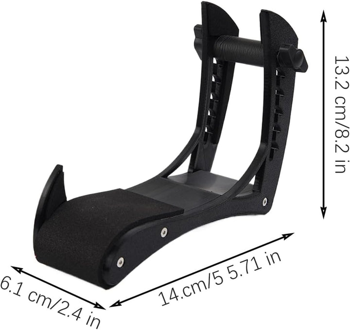 Riven E-Gitarren-Beinauflage Aus Holz Mit Einstellbarer Breite Für Elektrische Und Klassische Gitarr