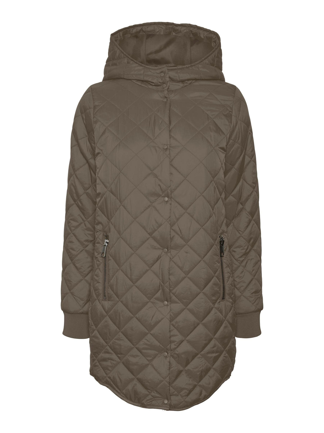 VERO MODA Female Mantel VMHAYLE Steppjacke Bungee Cord XS, Bungee Cord XS