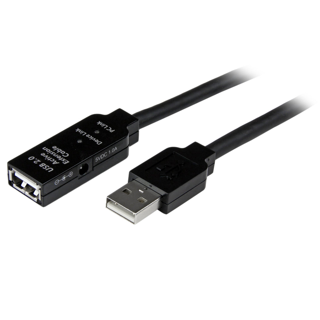 StarTech.com 20m aktives USB 2.0 Verlängerungskabel - Stecker/Buchse - USB 2.0 High Speed Kabel Verl