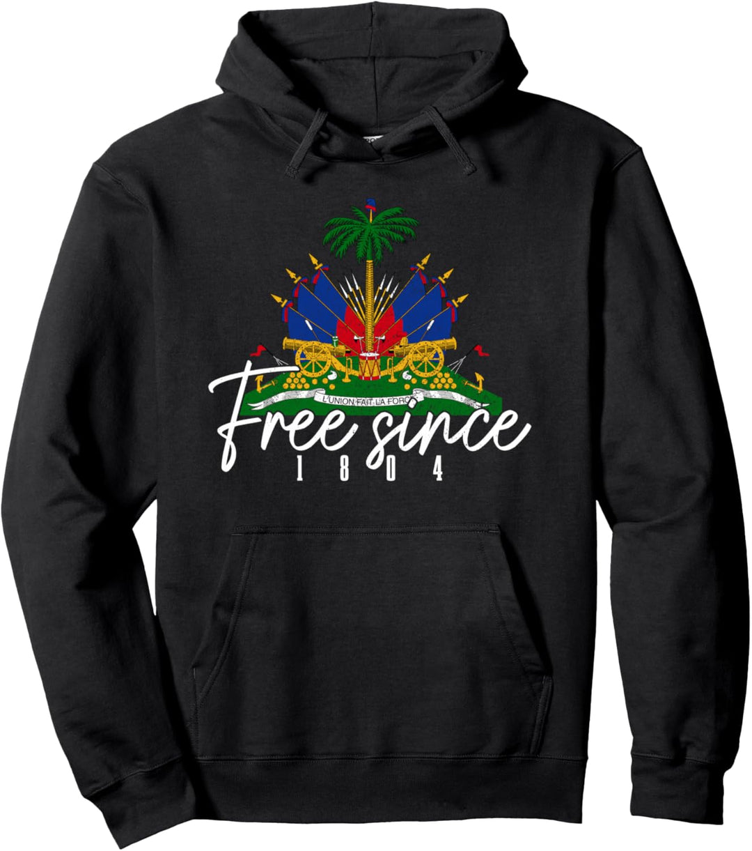 Haiti Haitianische Flagge Karibik Souvenir Pullover Hoodie