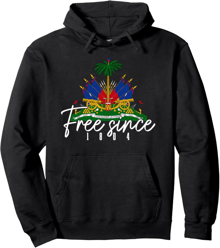 Haiti Haitianische Flagge Karibik Souvenir Pullover Hoodie