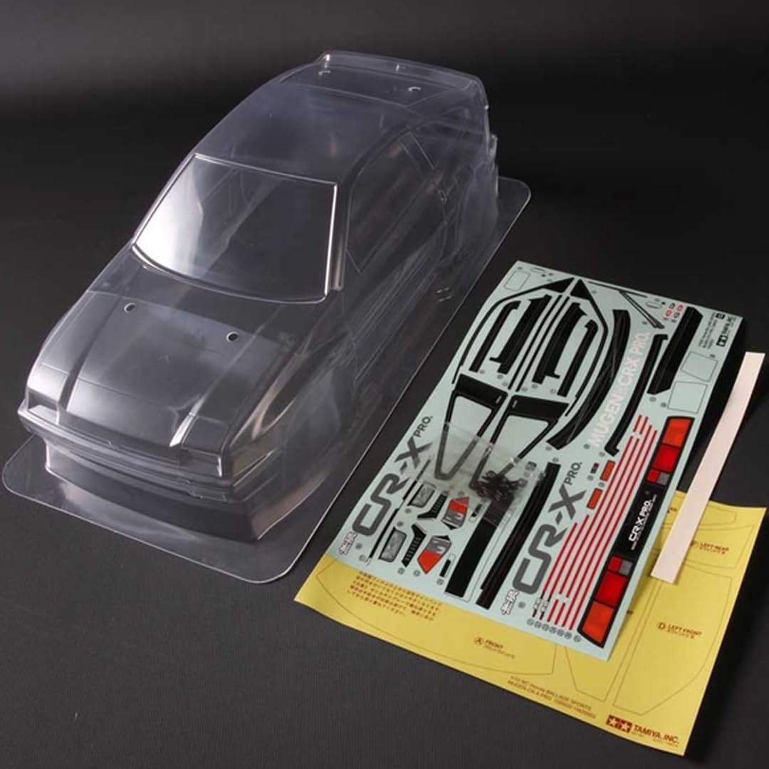 Tamiya 300051467 - Karosserie Satz Honda Mugen CR-X RS/M-Chassis, 225 mm