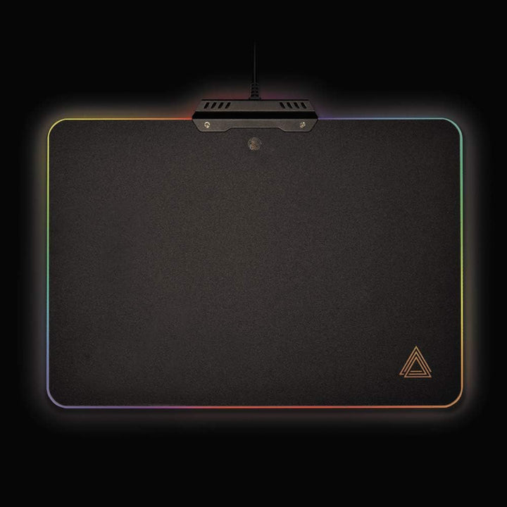 Lexip B5 Gaming Mauspad - RGB starres Mousepad - Farben Einstellung Touch - Reibungsarme Oberfläche