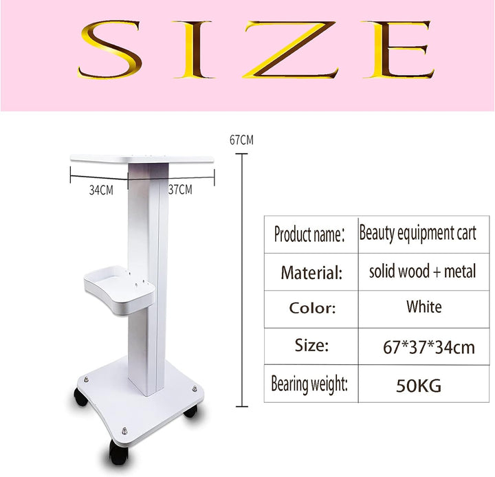Beauty Salon Trolley,HOINCO Multifunktions-bewegliche Hand Trucks, Kleine Blasen Salon Wagen Ausrüst
