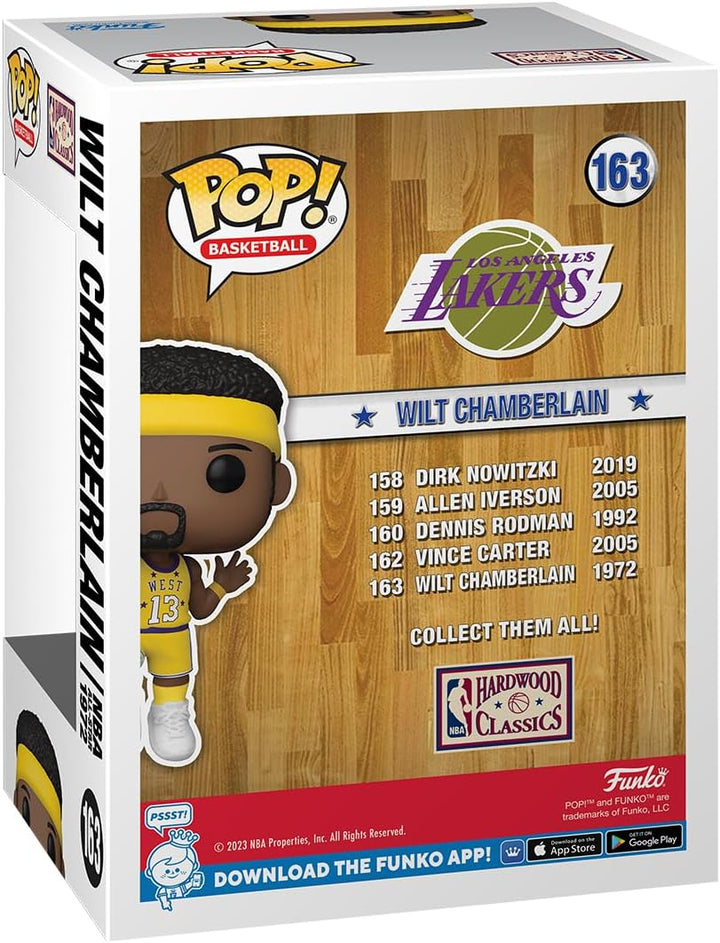Funko POP! NBA Legends - Wilt Chamberlain - (1973) - Vinyl-Sammelfigur - Geschenkidee - Offizielle H