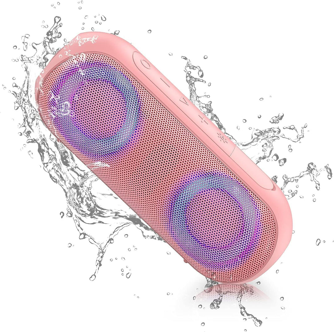 NOTABRICK Bluetooth Speaker with RGB Light, Portable Music Box, Bluetooth Box, 30 W True Wireless St