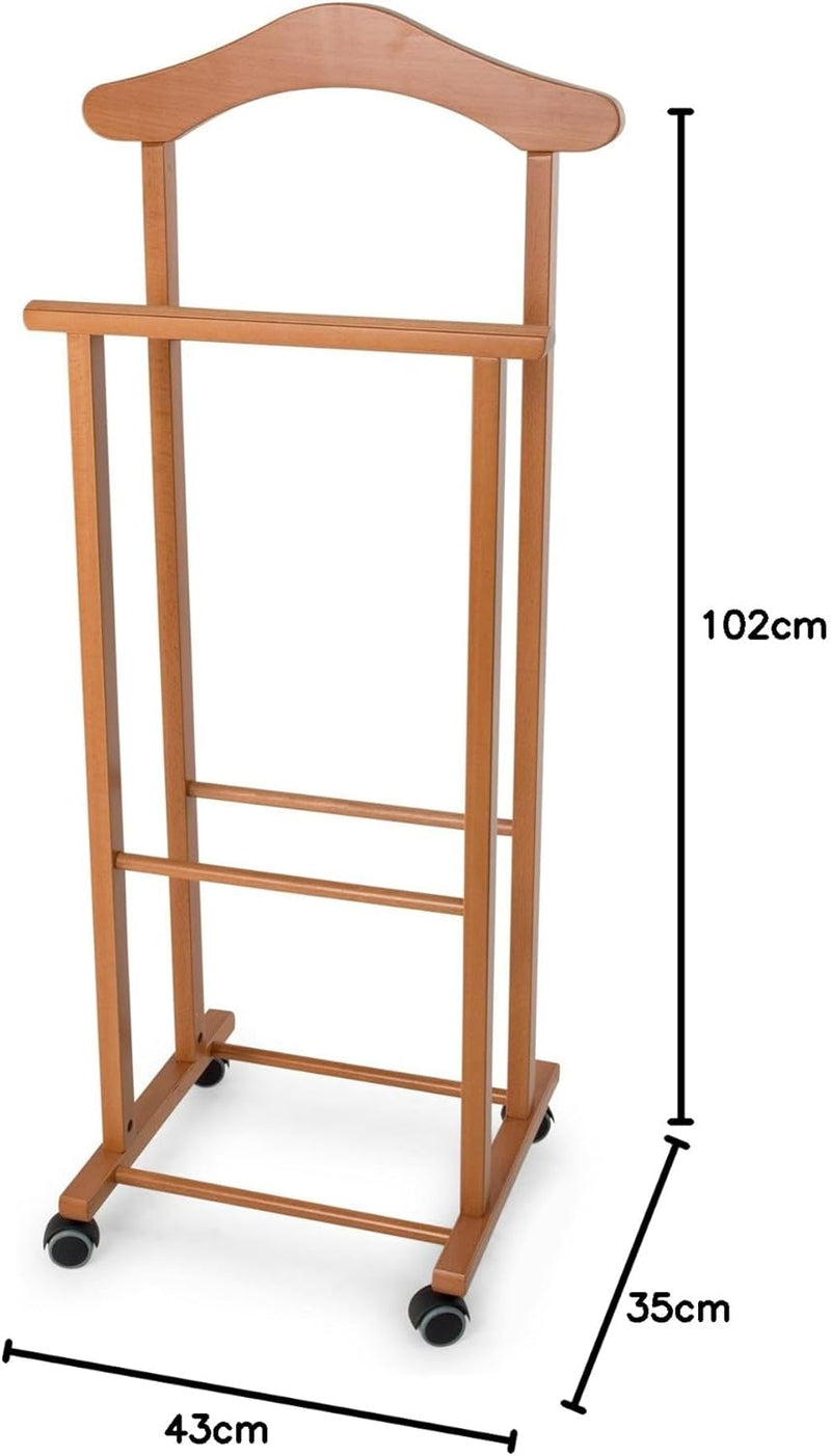 ARREDAMENTI ITALIA Herrendiener für Schlafzimmer ATRI, Holz - Farbe: Kirsche Holz AR-It il Cuore del