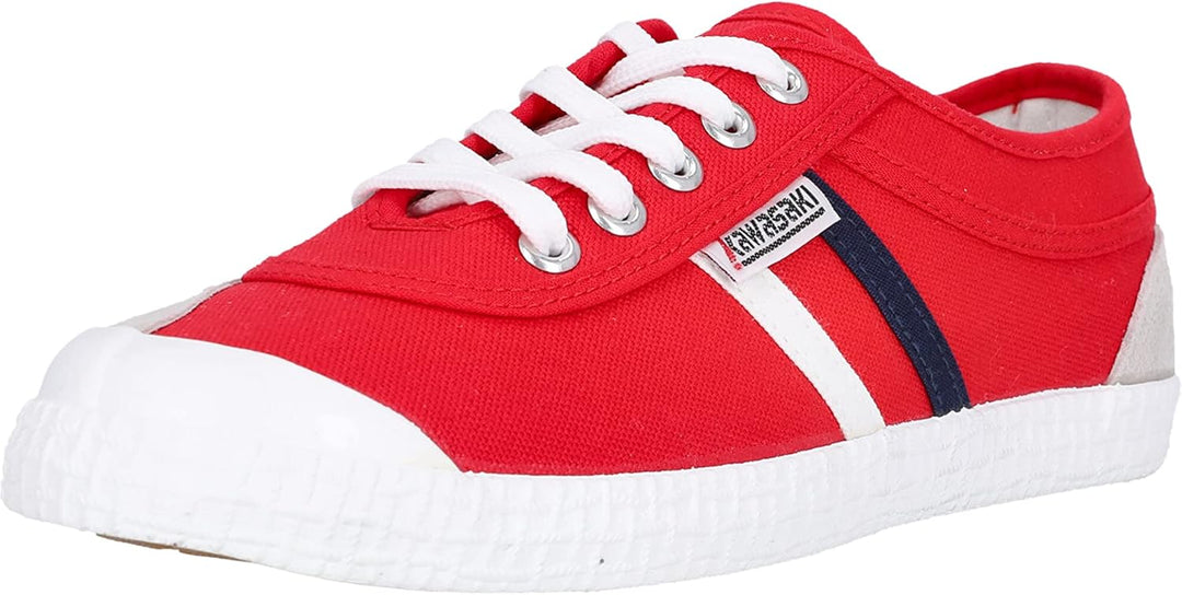 Kawasaki Unisex Sneaker Retro Canvas 36 EU 4012 Fiery Red, 36 EU 4012 Fiery Red