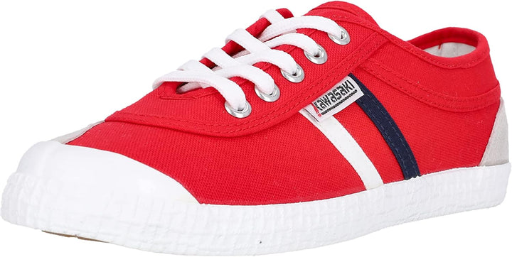 Kawasaki Unisex Sneaker Retro Canvas 36 EU 4012 Fiery Red, 36 EU 4012 Fiery Red