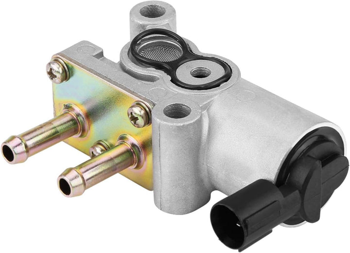 Qiilu Leerlaufluftregelventil, Leerlaufluftregelventil IAC für Honda CR-V 2.0L 1997-2001 CIVIC 1.5L