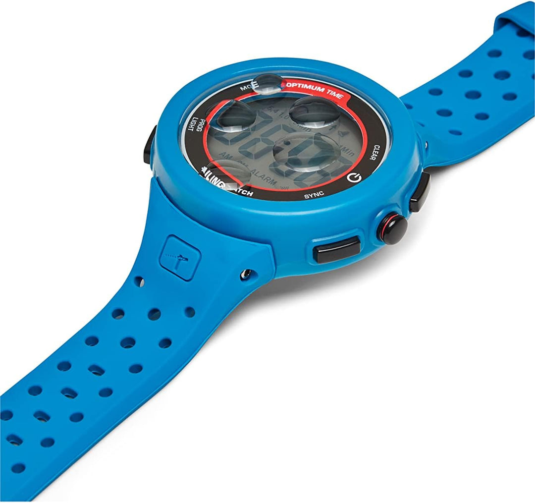 Optimum Time Series 15 Segelyacht- und Dinghy-Uhr - Blau - Unisex - Blaues verstärktes, Robustes ABS