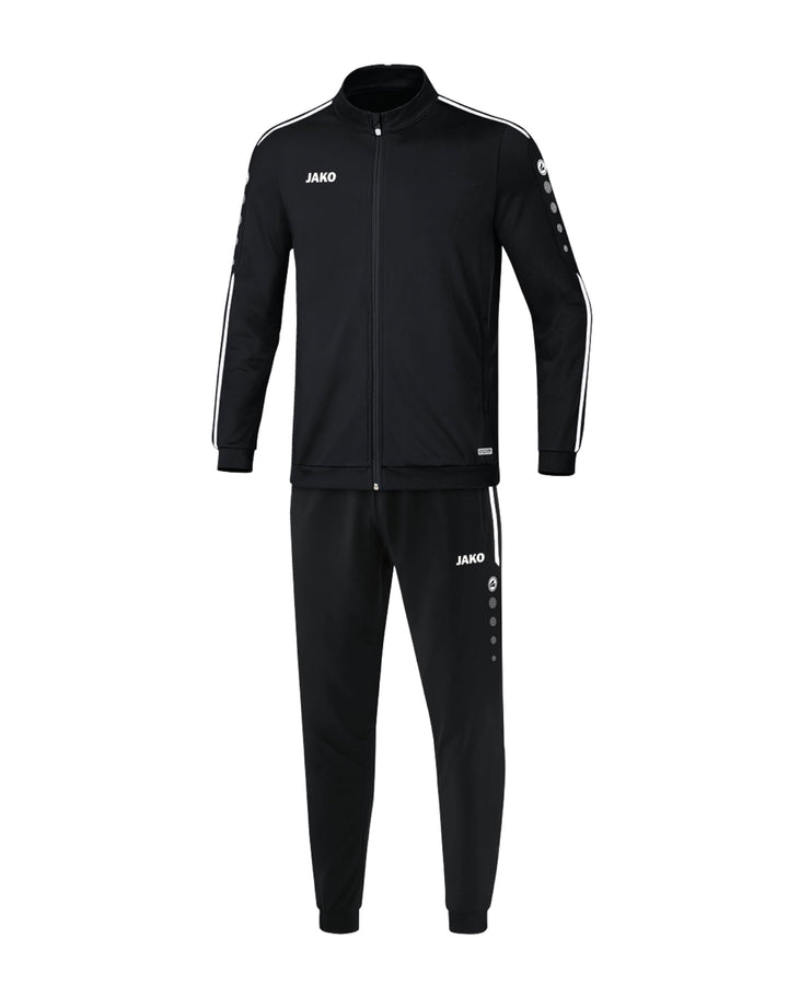 JAKO Kinder Striker 2.0 Trainingsanzug Polyester 140 Schwarz/Weiss, 140 Schwarz/Weiß