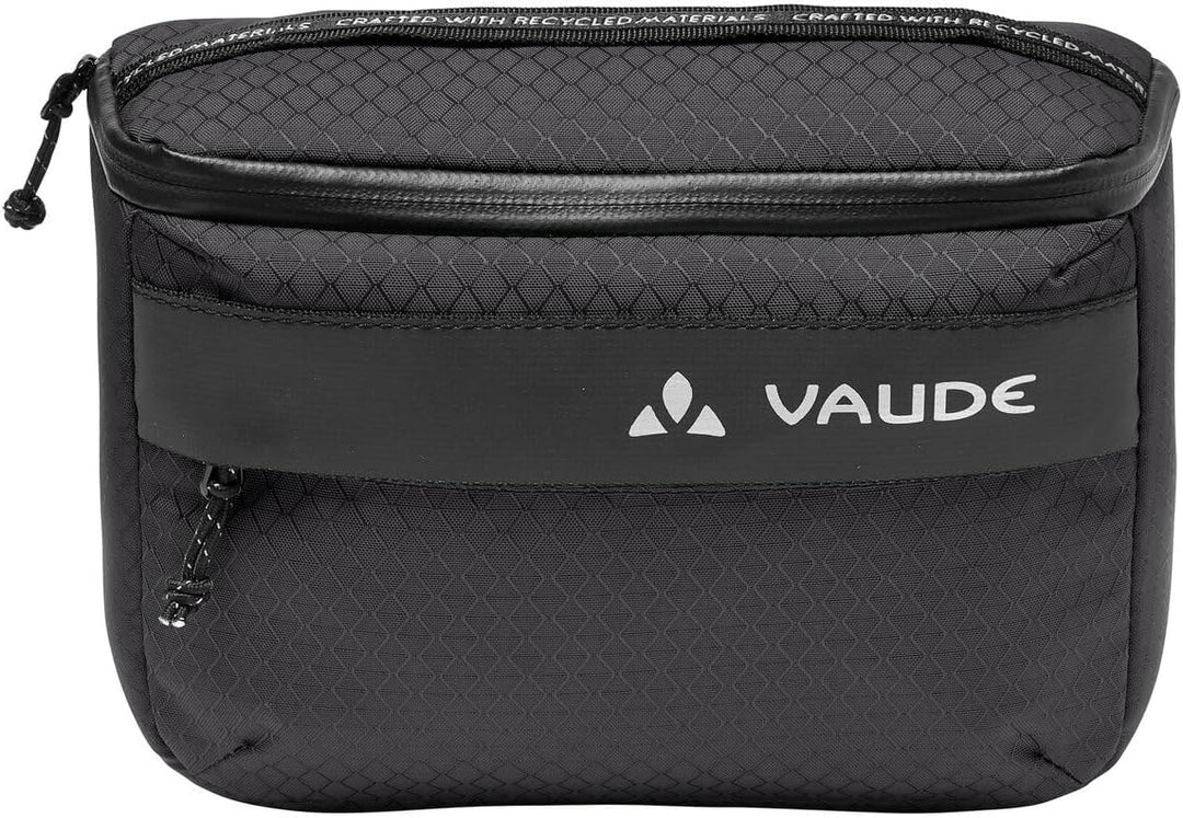 VAUDE Fahrrad 2in1 Lenkertasche und Hüftgurttasche Cyclist Box, 3 Liter Volumen, Black, Einheitsgrös