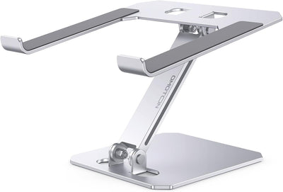 OMOTON Laptop Ständer Höhenverstellbar, Ergonomischer Aluminium Faltbarer Notebook Ständer, Laptop H