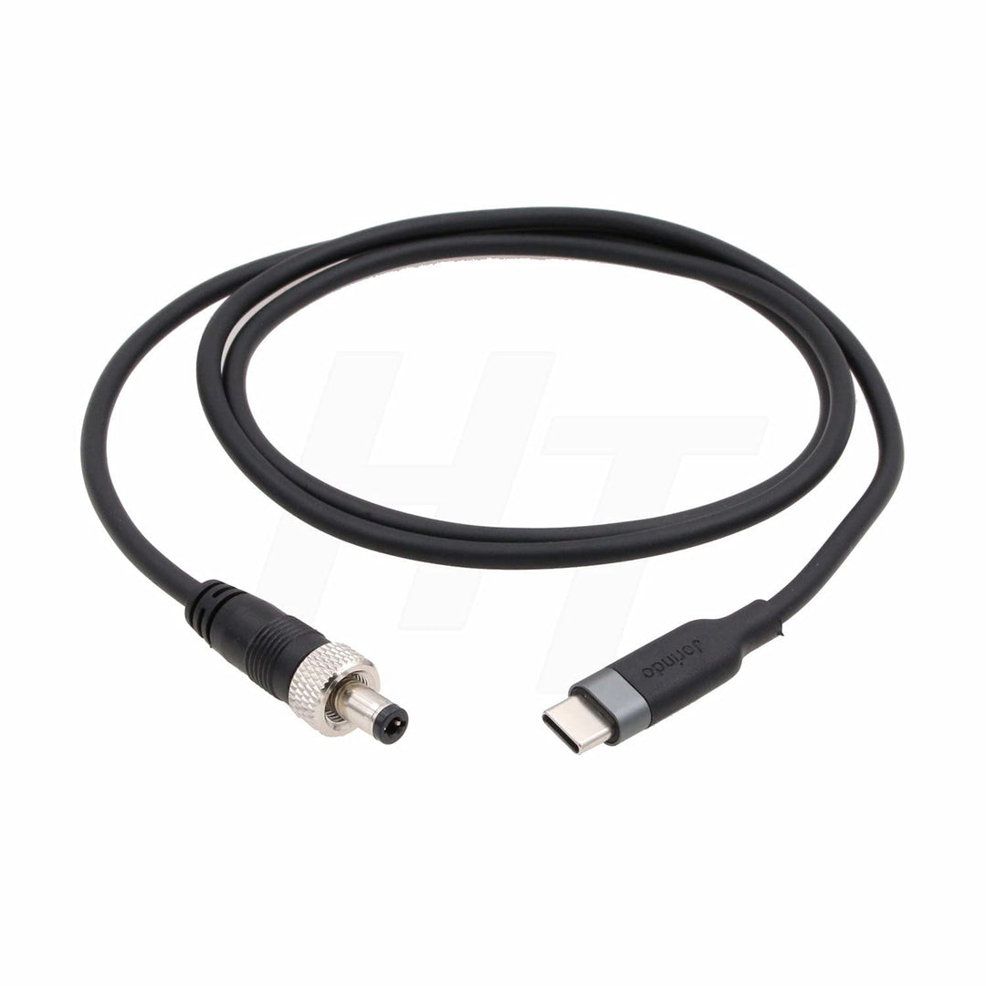 HangTon 12 V 3 A PD USB C auf Verriegelung DC Stromkabel für Video-Geräte PIX-E7, Atomos Ninja V, Sm