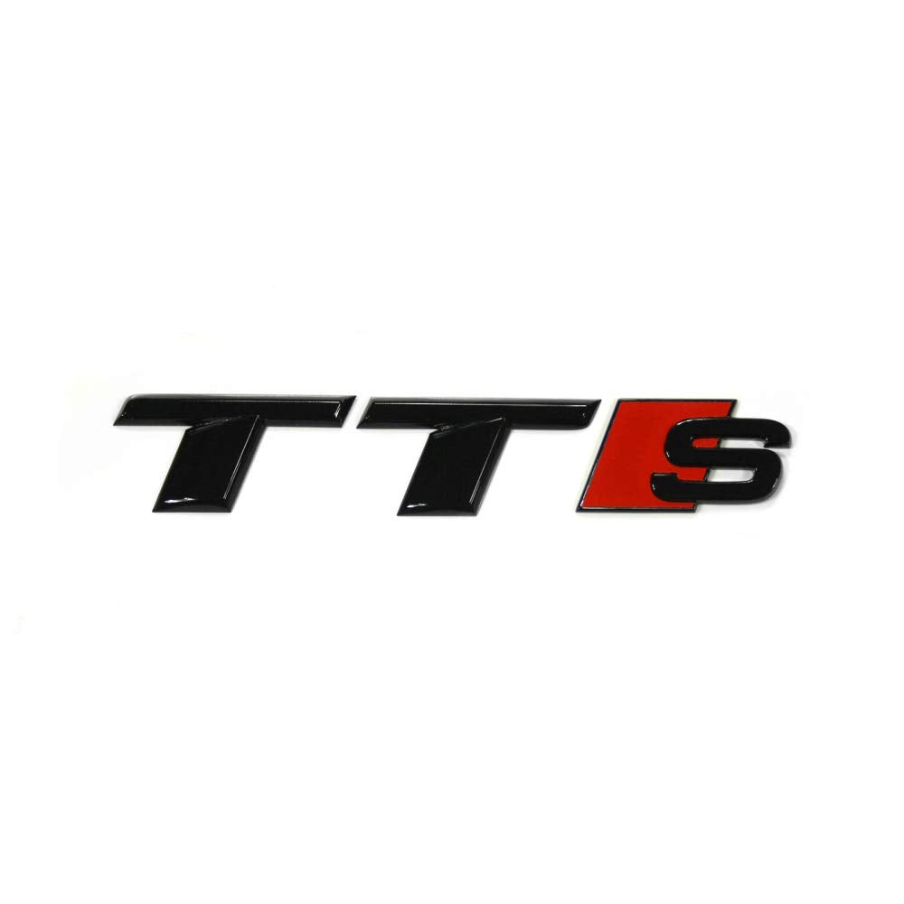 Audi 8S0071804 Schriftzug TTS schwarz Tuning Exclusive Black Edition Aufkleber Emblem