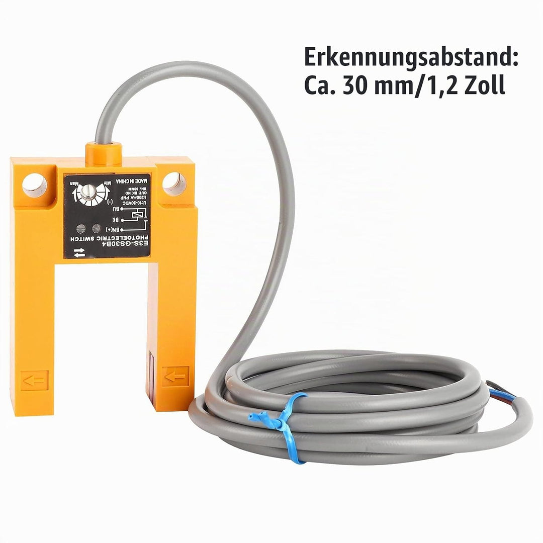 E3S-GS30B4 3-Draht-Photoelektrische Schalternuten Typ PNP NO Photoelektrischer Schaltersensor DC10‑3