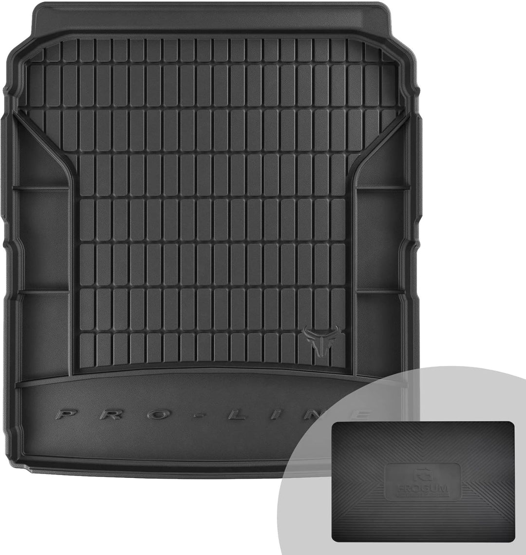 FROGUM ProLine 3D Gummimatte Exklusive Auto Kofferraummatte Kofferraumwanne für Skoda Superb III 201