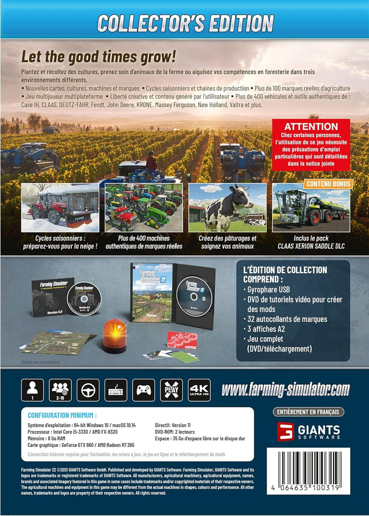 Farming Simulator 22 Collectors Edition (Windows 8)