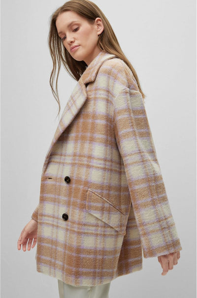BOSS Damen C_caluna Coat 36 Open Miscellaneous988, 36 Open Miscellaneous988