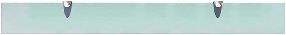 vidaXL 2X Regal Schwebend Wandregal Glasregal Glasboden Glasablage Badablage Wandablage Badregal Abl