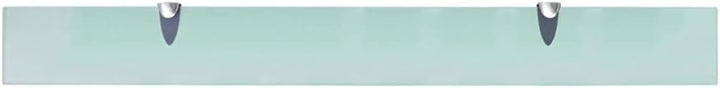 vidaXL 2X Regal Schwebend Wandregal Glasregal Glasboden Glasablage Badablage Wandablage Badregal Abl