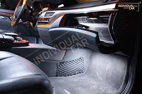 INDIVIDUALise your CAR Innenraumbeleuchtung SET für S Klasse W221 Limousine (Pure-White) Reinweiss,