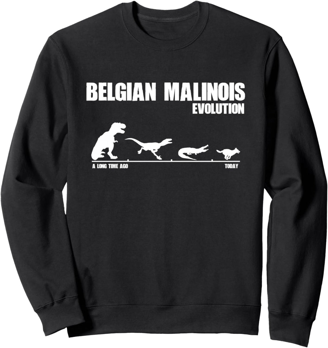 Malinois Evolution Maligator Maligator Malinois Sweatshirt