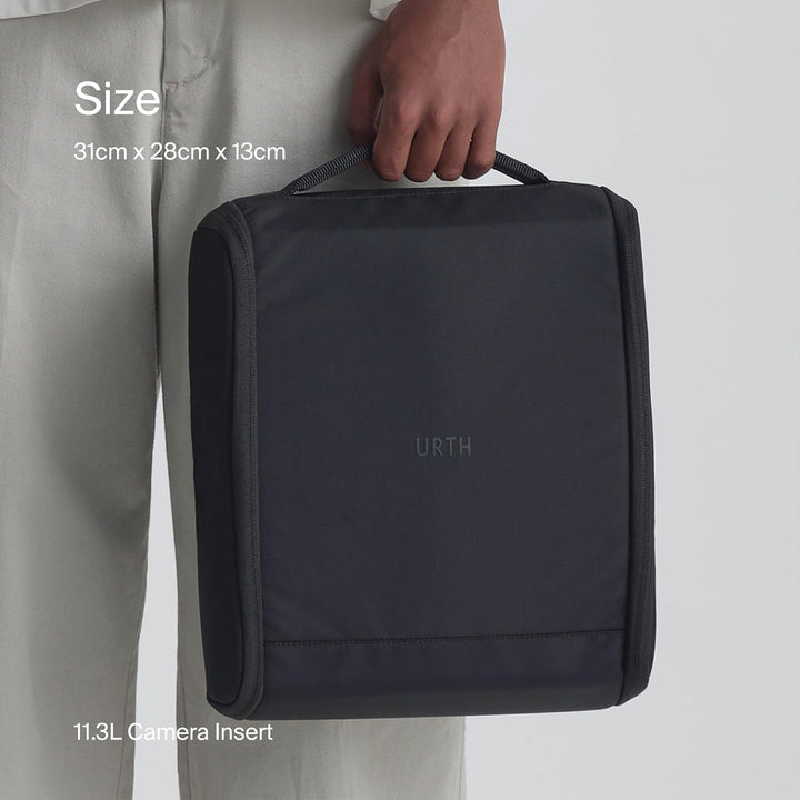 Urth Norite 11,3 l Kamera-Einsatztasche – Wasserabweisende, gepolsterte, recycelte Tasche für DSLR/S