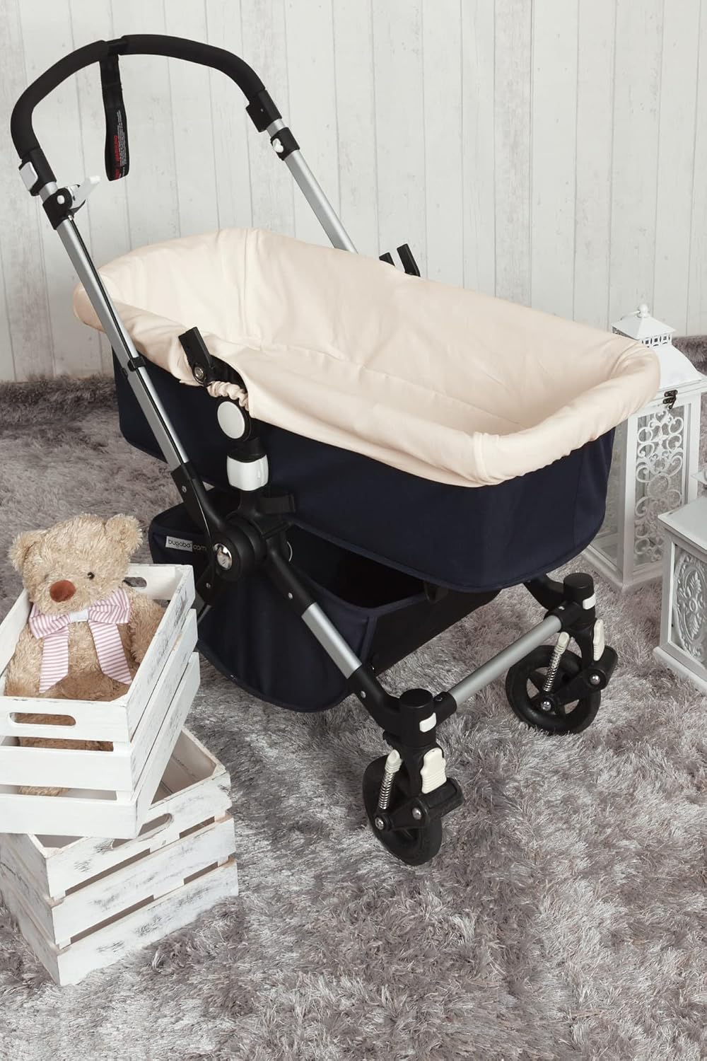 Babyline FUCABE Bezug für Babyschale, hypoallergen und weich Atmungsaktiv Abdeckhaube Bezug für Baby