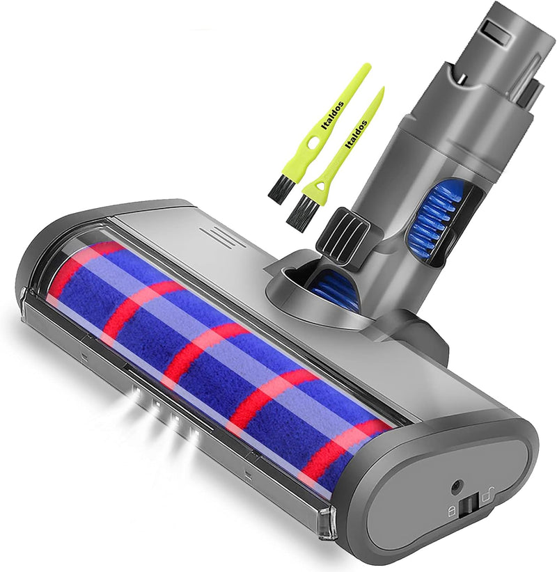 Italdos Turbinendüse Elektrische Bürste kompatibel für Dyson V6 DC58 DC59 DC61 DC62 Parkettbürste mi