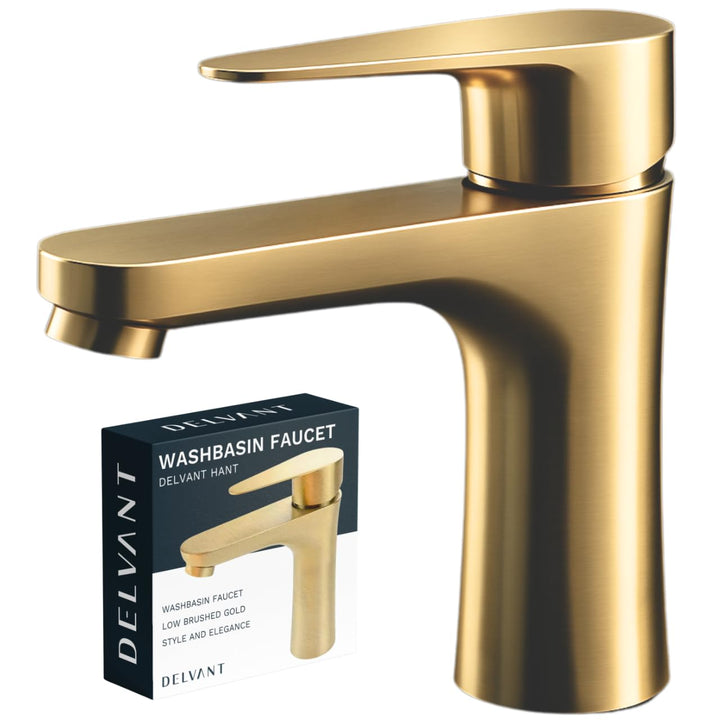 HANT Waschtischarmatur, Wasserhahn Bad, Waschtischarmatur Armatur, Waschbecken Badezimmer Mischbatte