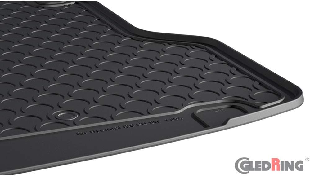Gledring Rubbasol (Gummi) Kofferraumwanne kompatibel mit Hyundai i30 CW (PDE) 2017- Kofferraummatte,