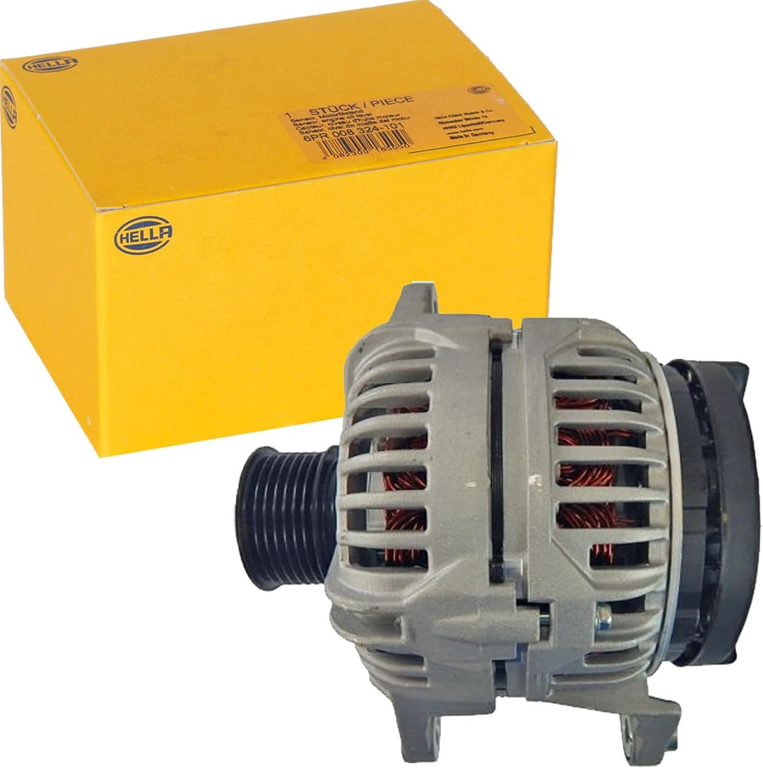 HELLA - Generator/Lichtmaschine - 14V - 140A - für u.a. Fiat Ducato Chassis (250_, 290_) - 8EL 011 7