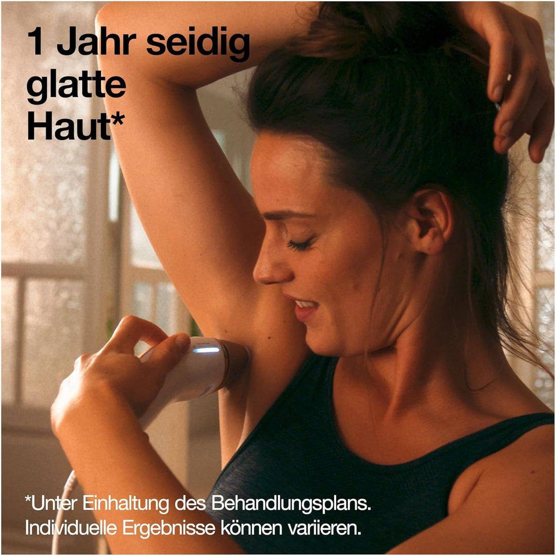 Braun IPL Silk Expert Pro 5 Haarentfernungsgerät Damen/Herren, 2 Aufsätze, sichtbare Haarentfernung,