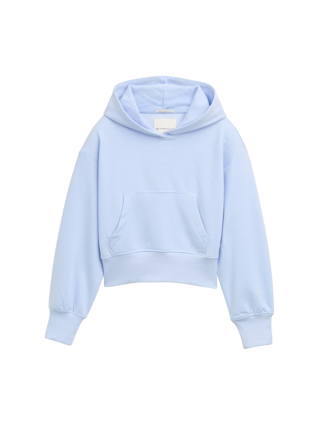 TOM TAILOR Mädchen Kinder Basic Hoodie mit Tasche 164 37144 - Pale Morning Blue, 164 37144 - Pale Mo