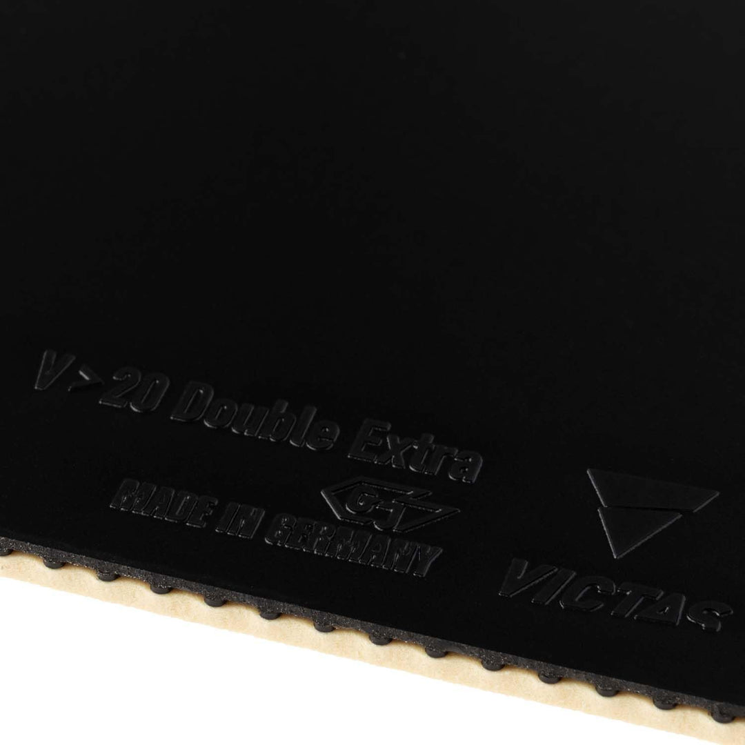 VICTAS Belag V > 20 Double Extra Schwarz 2,3 mm, Schwarz 2,3 mm