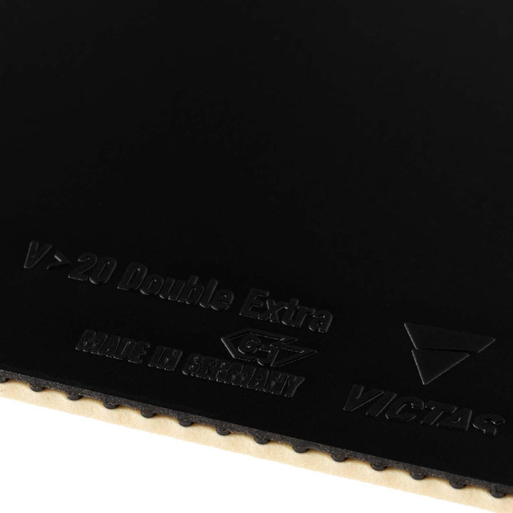 VICTAS Belag V > 20 Double Extra Schwarz 2,3 mm, Schwarz 2,3 mm