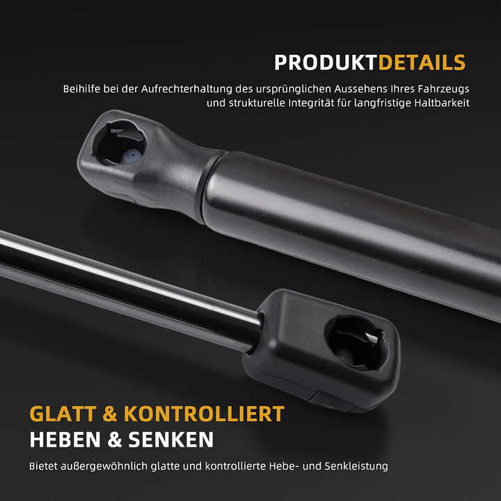 2 Stk Gasfeder Dämpfer Passend für Audi A6 Avant 4F5 C6 Estate 2005-2011, für A6 Allroad 4FH C6 Esta